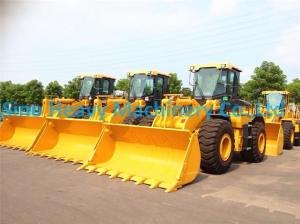 Quality 3m³ Compact Wheel Loader ZL50G , Yellow Small Wheel Loader 18T Rock Bucket Seiers wholesale