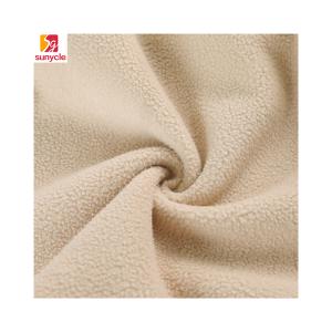 Quality 100% Polyester Micro Knitted Fleece Fabric Soft Anti Static 250GSM wholesale