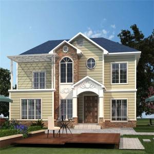 Quality 20ft Luxury Light Steel Villa , Lightweight Construction Prefab Villa House wholesale