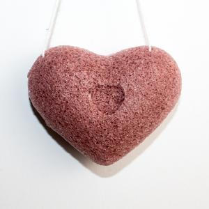 Quality Biodegradable Red Clay Konjac Sponge Makeup Remover Sponge Reusable wholesale