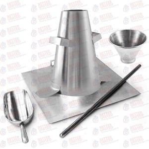 Quality Slump Cone Set Stainless Steel Concrete Testing Equipment wholesale
