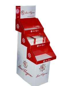 Quality Customized Durable Cardboard Stand Display Assembled Packing Available wholesale