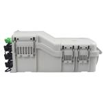 White 16 Ports Fiber Optic Termination Box With Waterproof Adapter