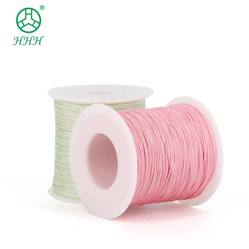 Purple Nylon Suede Craft Thread Cord for Making Singal or Rainbow Color Beading Craft