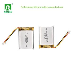 Quality Prismatic Lipo Battery Pack 803043 803040 1000mAh 3.7V 7.4V 7.4wh wholesale