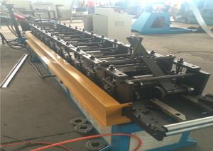 Quality 7 Rolls Door Frame Roll Forming Machine , 20m/ min Steel Door Frame Machinery wholesale
