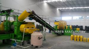Quality No Wire No Fiber Tire Recycling Machine Crumb Rubber Plant wholesale