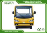 Small Electric Sightseeing Bus , 7.5KM Motor 72V Trojan Electric Tour Car