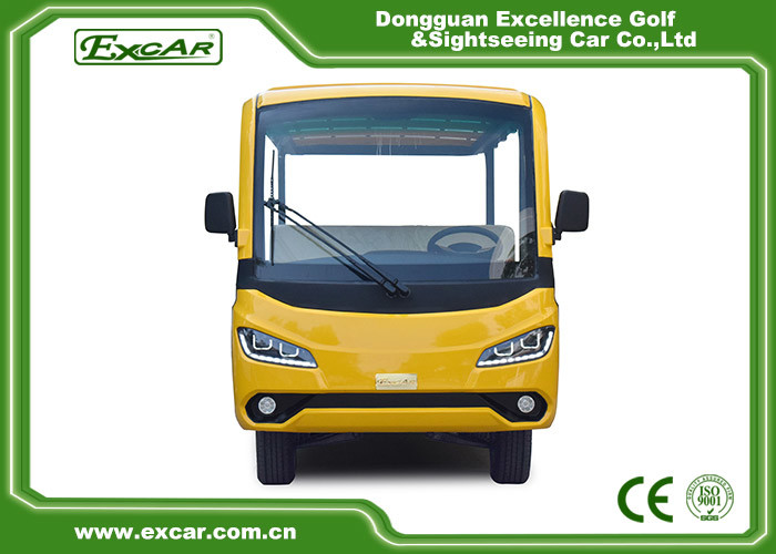 Small Electric Sightseeing Bus , 7.5KM Motor 72V Trojan Electric Tour Car