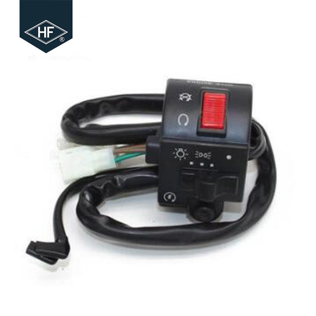 Black Plastic Left And Right Handle Switch Standard Size For Suzuki Motorcycle
