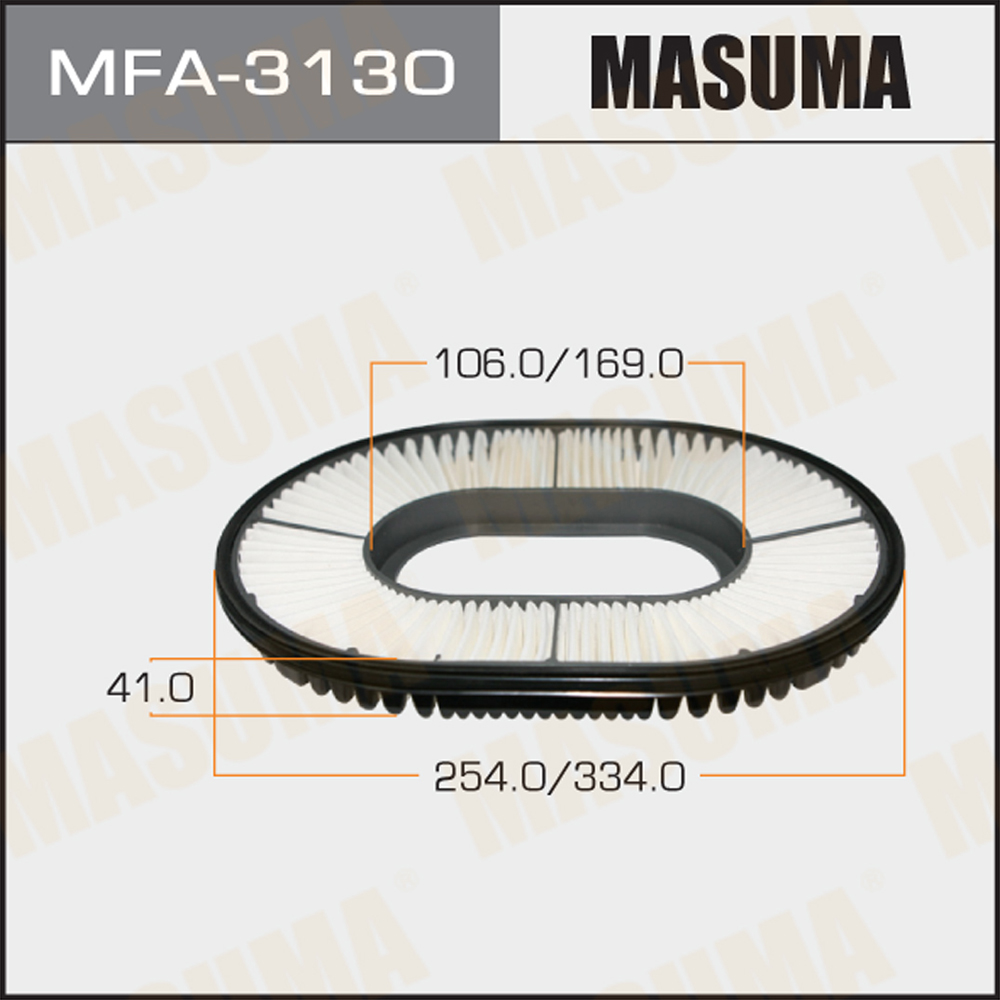 MASUMA MFA-3130 Air Filter 4560116760992 MD620720 MD620721 for Toyota Car 68*51*37cm