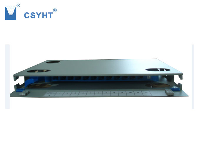 288FO 19" Sliding Optical Distribution Cabinet APC Adapters