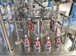 Double Head High Efficiency Bagged Yoghurt Filling Machine 1500BPH
