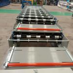 Metal roofing sheet double layer roll forming machine customized high speed