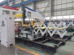 Stainless Steel Plate Rock Wool Production Line / Continuous Sandwich Panel Line