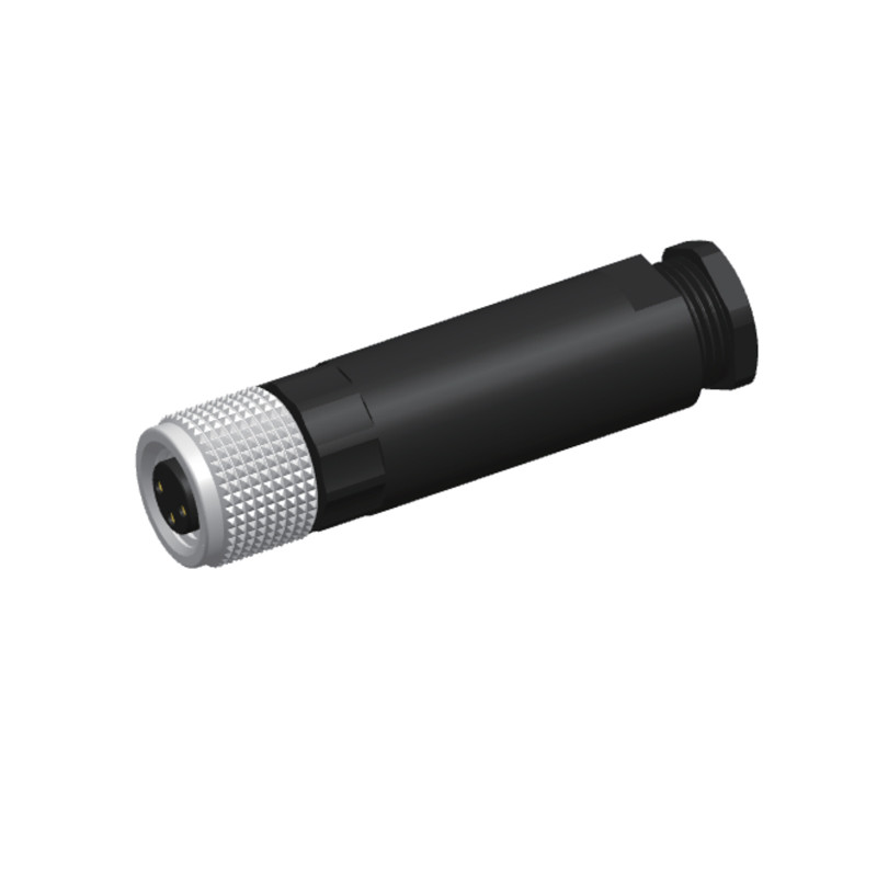 IP67 IP68 M8 Waterproof Connector 3 Pin Female Assembly Cable Plug