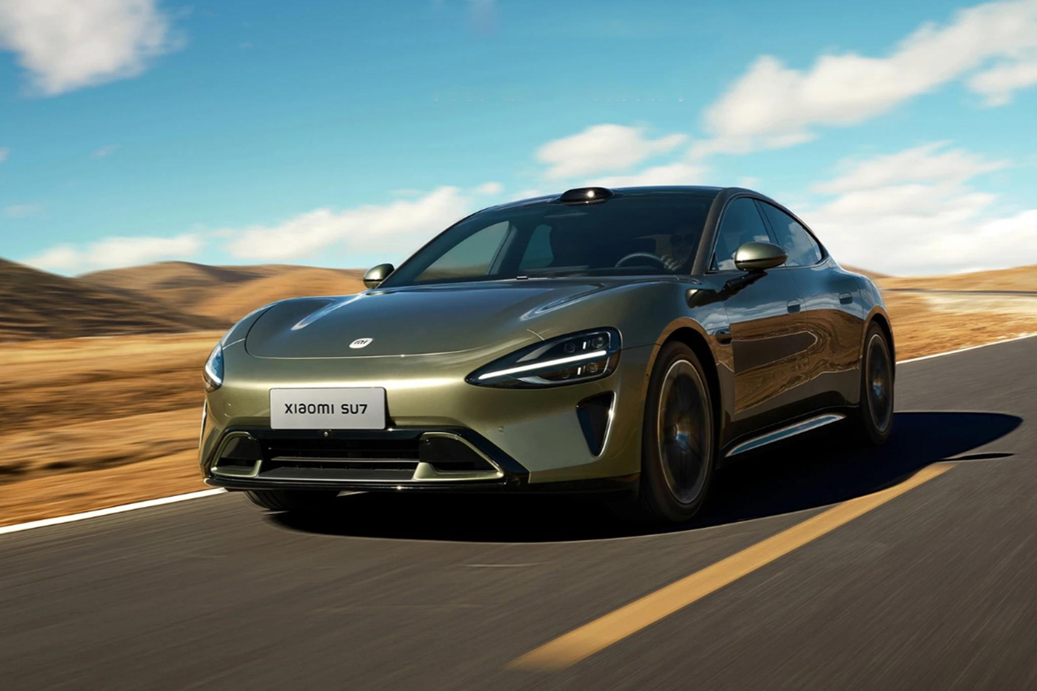 2024 Xiao-mi SU7 Pure Electric Five-Seater Luxury Sedan Energy Cars with Lithium Iron Phosphate Battery