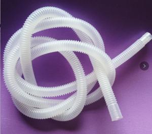 Quality Nontoxic Transparent Corrugated Flexible Tubing EVA / PE Medical Hose Type wholesale