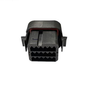 Quality Black DTV06-18SB Automotive Wire Harness Connector Plugs 18 Holes wholesale
