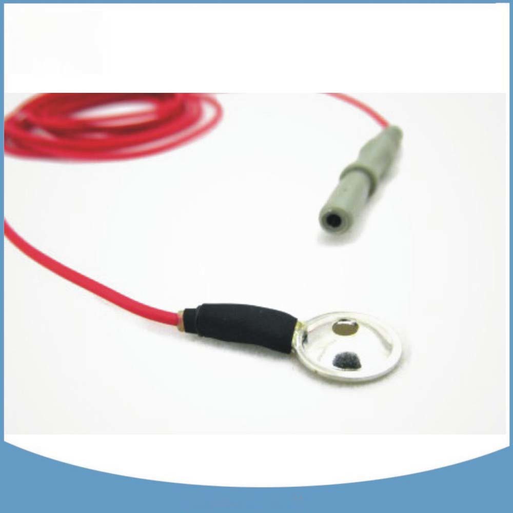 DIN1.5 Socket Gold Plated EEG Electrode Cap , Colorful EEG Cable