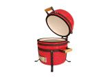 Garden Middle Charcoal Red 15 Inch Kamado Grill BBQ