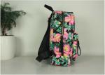 2016 Vertical square cloth fabric fashion ladies casual backpack schoolbag