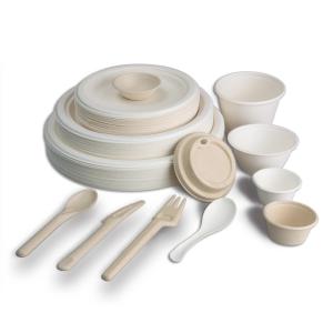 Quality Waterproof Eco Friendly Disposable Sugarcane Bagasse Food Container wholesale