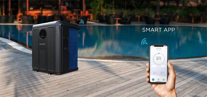 Energy Saving R32 Swimming Pool Heat Pump Inverter 7KW To 35KW Models