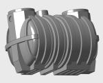 1200L Septic Tank Mold High Tensile Strength Oxidation Resistance