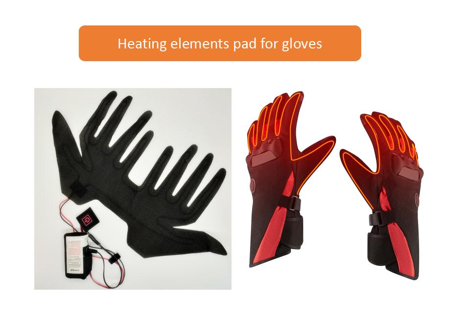 7.4V Battery Heated Pad For Cloths Shrink Resistant