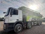 2020 Used Concrete Pumper Truck Zoomlion ZLJ5449THB 56X-6RZ On Chassis Mercedes