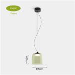 Nordic Simple Colorful Glass Restaurant Pendant Lamps For Bar Living Dining Room