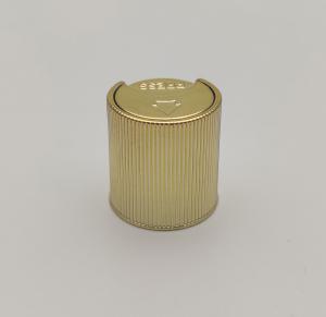 Quality Ribbed Closure Press Top Cap , 20/410 Flip Top Bottle Caps wholesale