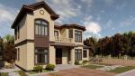 2 Storey Prefabricated Villa House With Light Steel Framing
