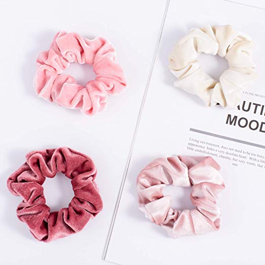 Warrens Girls Other Silk Products 11*4cm Velvet Hair Ties