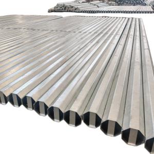 Quality Low Voltage Hot Dip Galvanized Steel Tubular Pole for Distribution Line wholesale