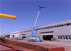 22M Telescopic Boom Lift  Stride Across Certain Obstacles Welding Handicraft