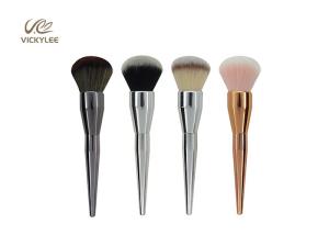 Quality Silver Black Plastic Handle 6.1 Inch Beauty Brush Set wholesale