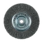 Industrial Polishing Wheel Brushes Stainless Steel Wire Wear Resistant