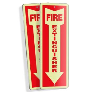 Quality Emergency Safety Extinguisher Photoluminescent Fire Signs High Performance wholesale