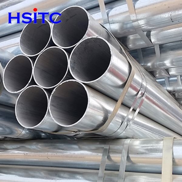 STD 12m Galvanized Carbon Steel Pipe DN125 Sch40