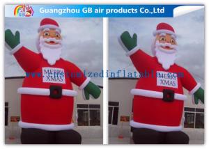 Quality 8m Giant Inflatable Blow Up Santa Claus Decoration Christmas Customized wholesale