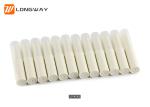 PP Beige Empty Lip Balm Tubes , Plastic Lipstick Tubes 4g Of Kerean Style