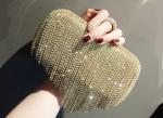 New style evening party bag diamond banquet bag tassel bag diagonal cross bag