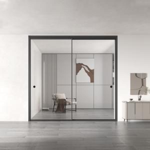 Quality Commercial Aluminium Sliding Doors French Style Surface Finishing wholesale