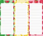 CE Kitchen Magnetic Fridge Notepads Meal Planner Magnetic Pad
