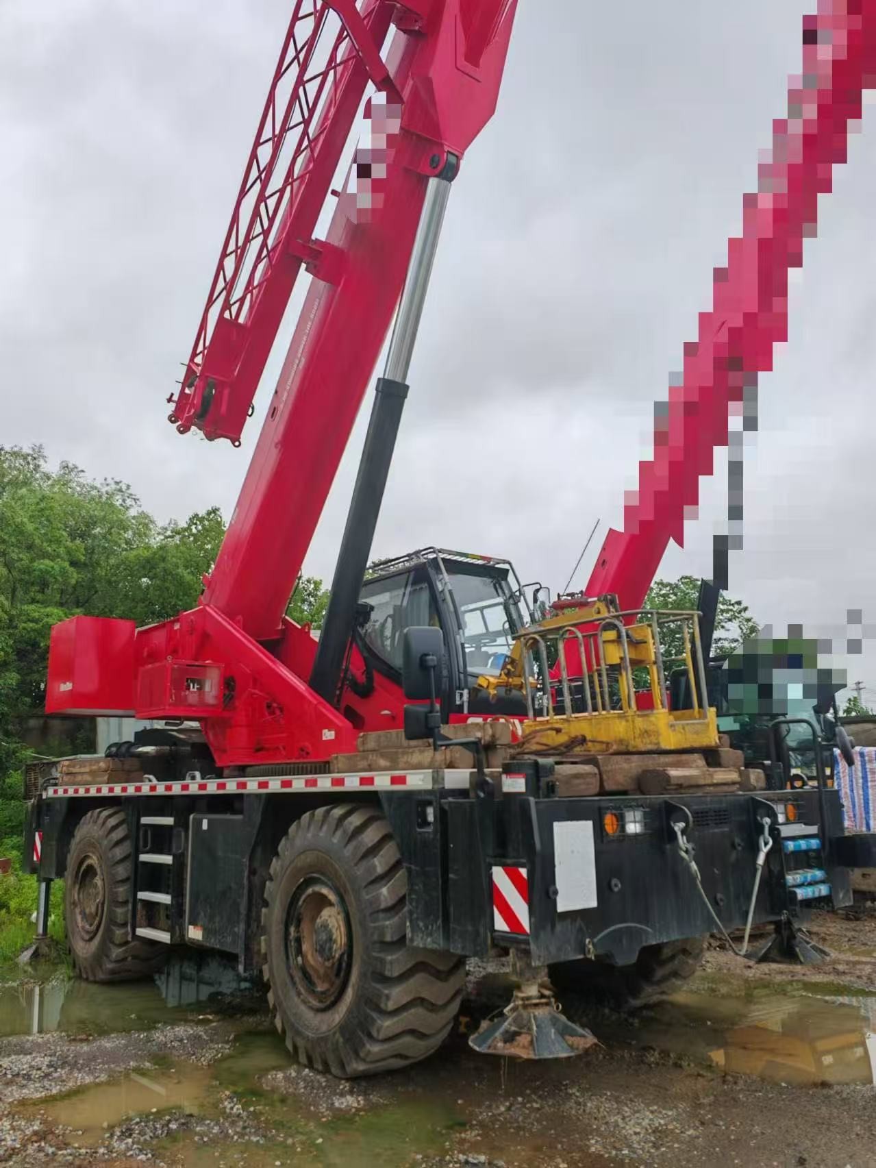 2023 Model Hydraulic Rough Terrain Crane Used Off Road Crane Sany SRC50T