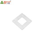 Decoration Stainless Steel Handrail Fittings Pipe Flat Handrail Base Plate Cover