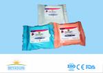 Private Label Flushable Wet Wipes For Adults , Disposable Non Toxic Flushable