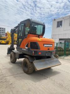 Quality 6ton Used Doosan Wheel Excavator Hyundai DX60 Digger Machine wholesale